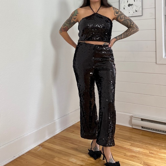 House of Harlow 1960 2 piece sequin set - Picture 8 of 8